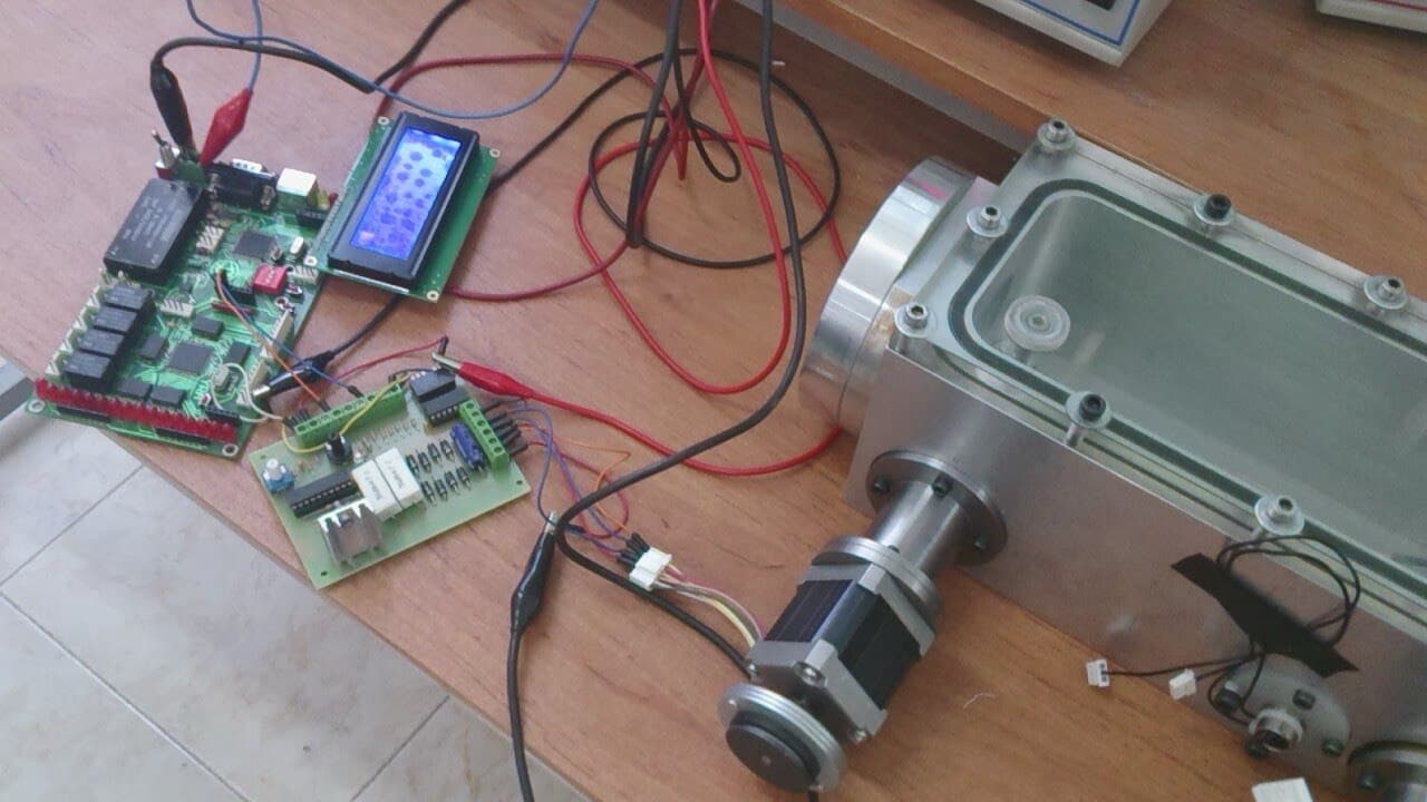 Automated Alpha Particle Beam Measurement System project