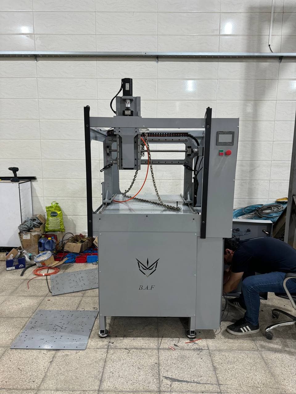 Custom CNC Automation and Vision-Guided Manufacturing Systems project