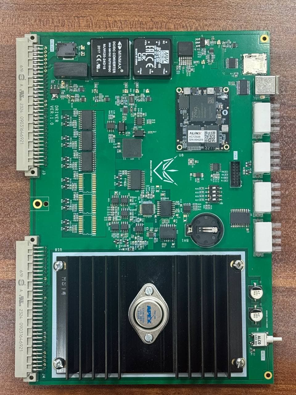 Electromagnetic driver board
