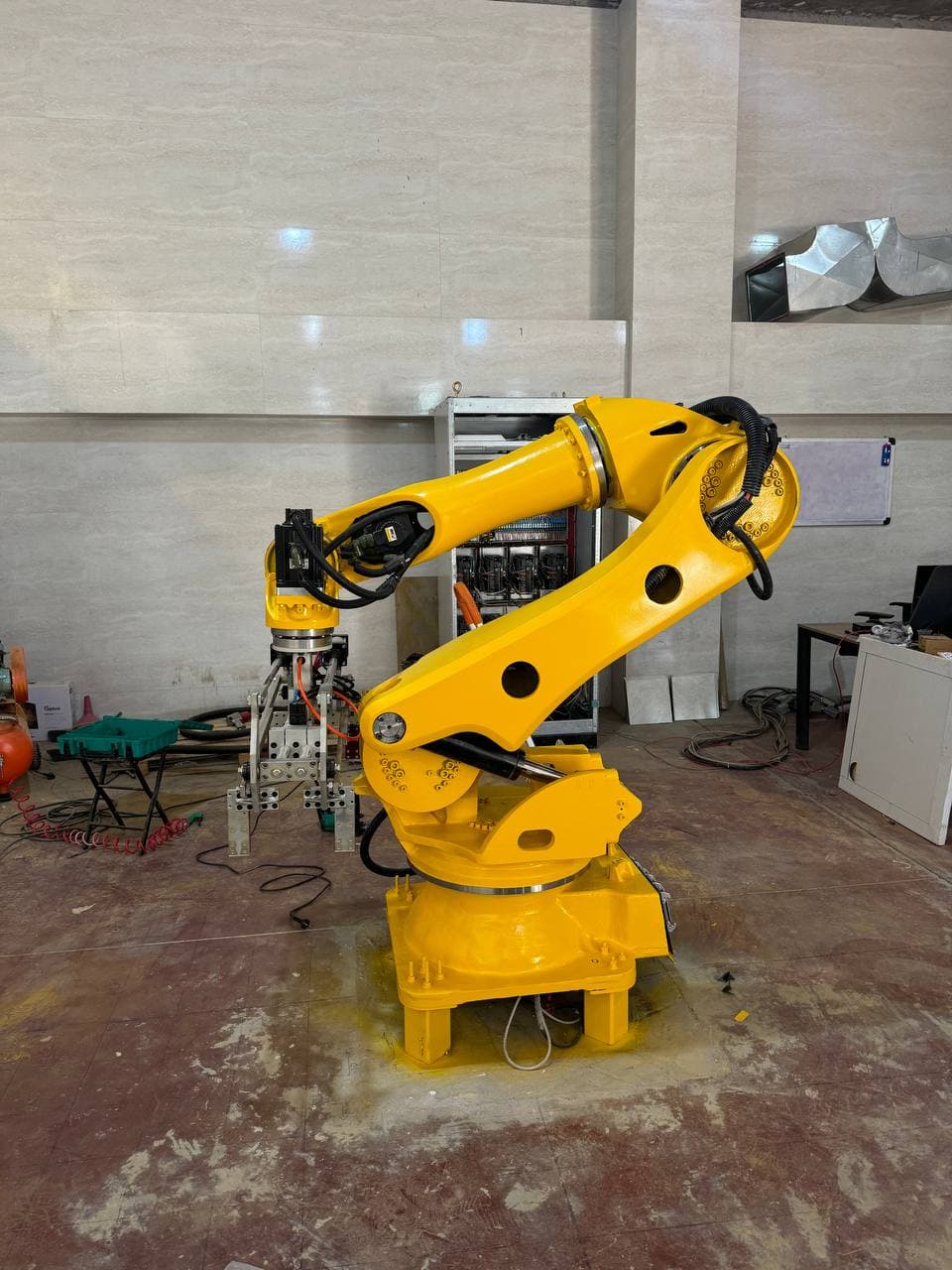 Industrial Robotic Arm Development and Autonomous Manipulation Systems project