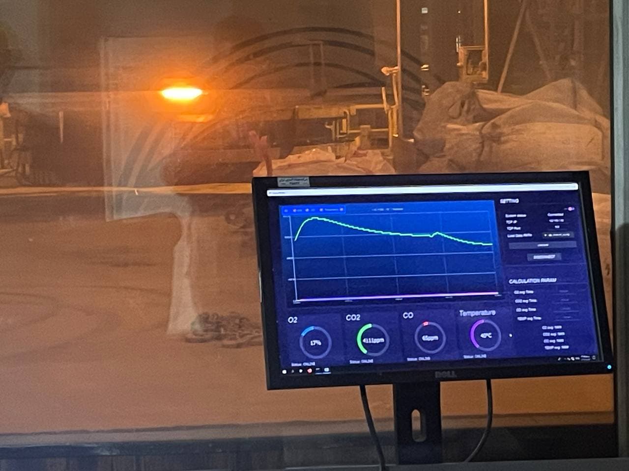 VOD Process Gas Analysis and Industrial Monitoring System project